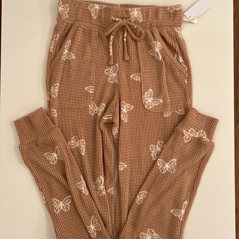 Hippie Rose Butterfly Pijama Pants